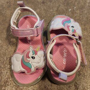 Carter's: Light-Up Dreamy Unicorn Sandals: 5